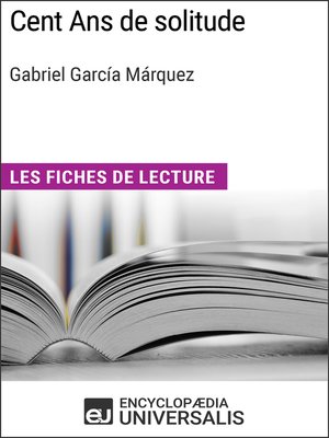 cover image of Cent Ans de solitude de Gabriel García Márquez